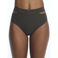 thumbnail image 1 of Icon Split High-Waist Bikini Bottom Swimsuit, 1 of 2