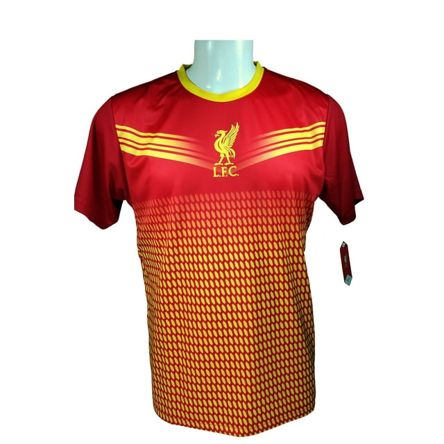 Icon Sport Group Liverpool F.C. Official Adult Soccer Poly Jersey -J014 Small