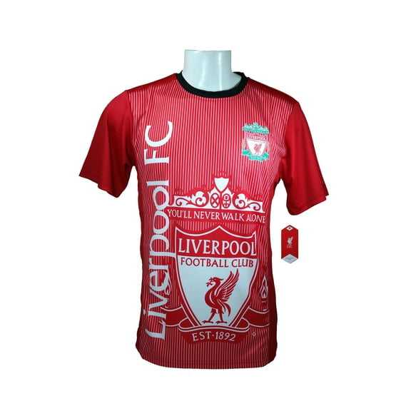 Icon Sport Group Liverpool F.C. Official Adult Soccer Poly Jersey -J020 X-Large