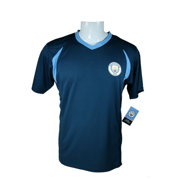 Icon Sport Group Manchester City F.C. Soccer Adult Soccer Poly Jersey -J018 X-Large