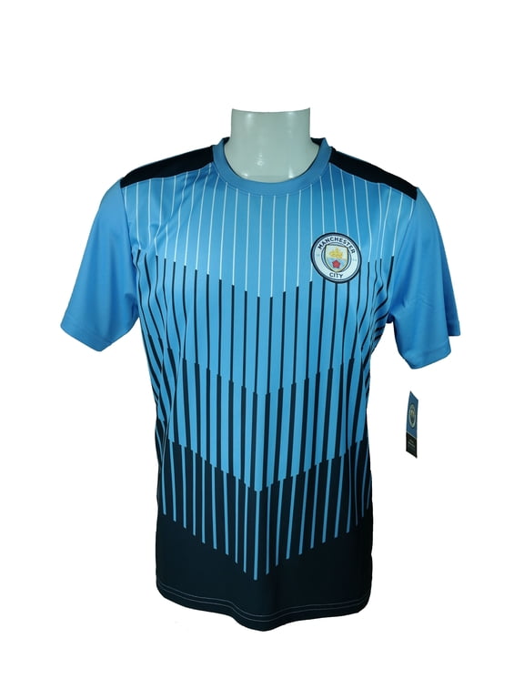 Icon Sport Group Manchester City F.C. Soccer Adult Soccer Poly Jersey -J022 X-Large