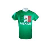 Icon Sport Group Mexico Soccer World Cup Adult Soccer Cotton Tee -002 L