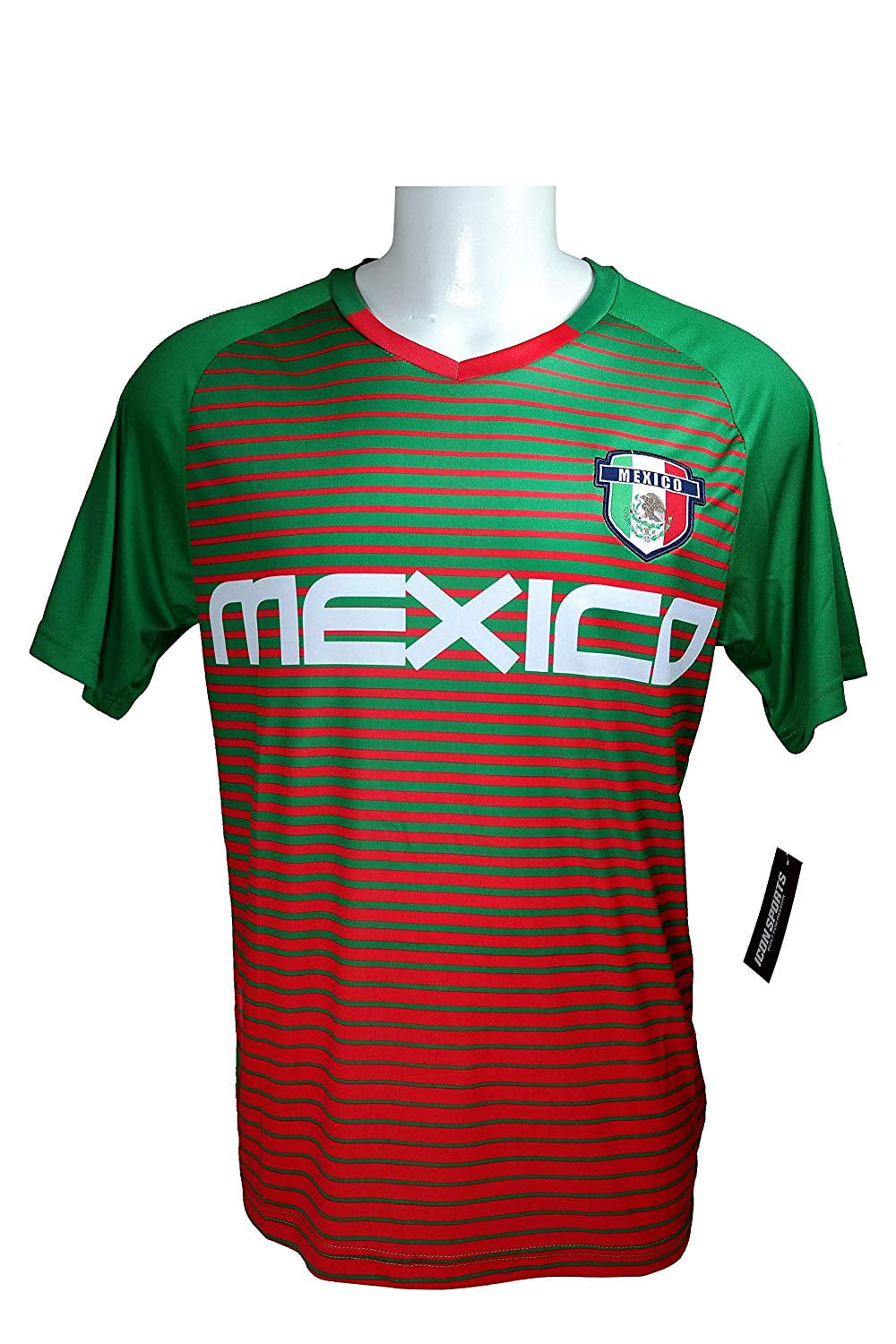 Icon Sport Group Mexico Soccer World Cup Adult Soccer Jersey -008