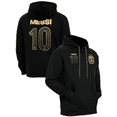 thumbnail image 1 of Icon Sports AFA Messi #10 Pullover Hoodie, Black/Gold, Cotton-Poly, YS-XXL, 1 of 7