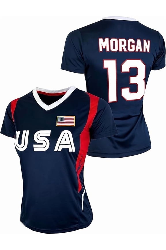 Alex Morgan Women's USA Soccer Jersey Official Licensed Adult XL