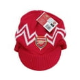 thumbnail image 1 of Icon Sports Arsenal Pom Beanie Official Licensed Red with Brim, 1 of 1