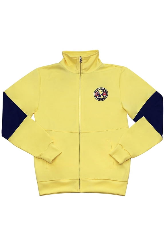 Boy's Youth Mexicana De Futbol Asociacion League Casual Active Sports World Soccer Centering Full-Zip Track Jacket