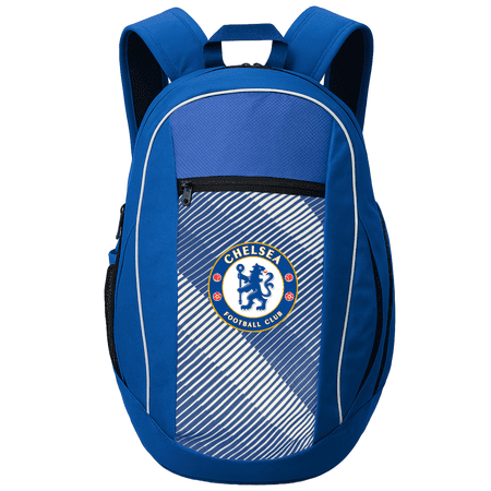 Icon Sports Chelsea FC Backpack with Ball Compartment – Official Licensed Blue Bag