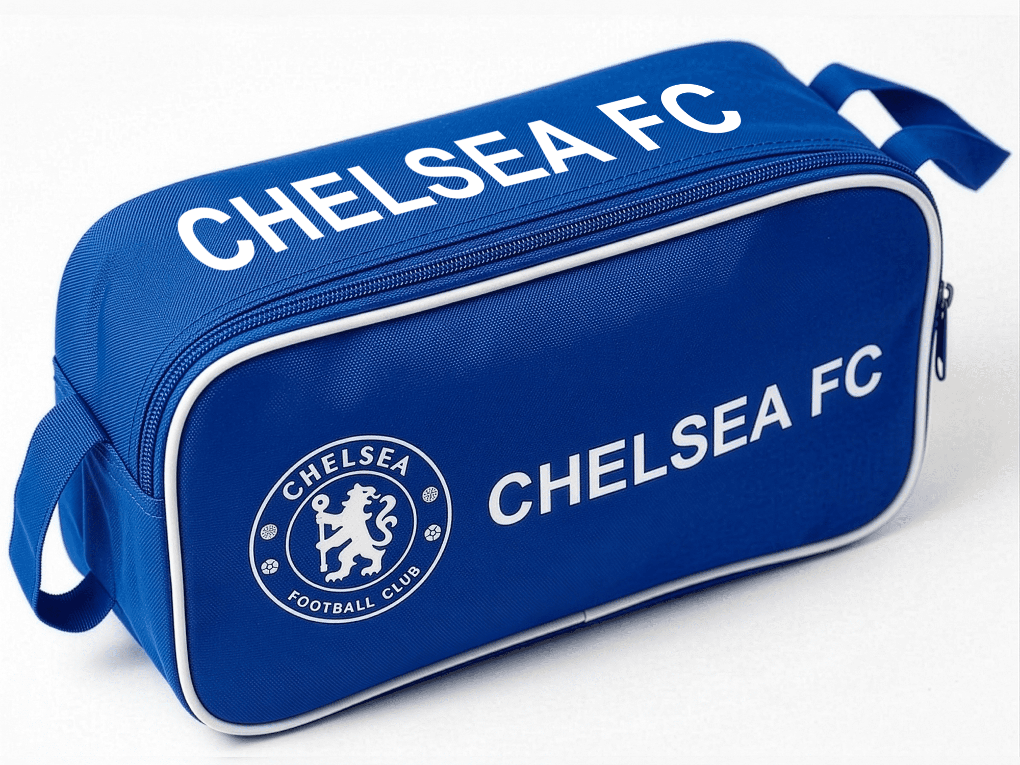 Icon Sports Chelsea FC Official Blue/White Shoe Bag, 100% Polyester