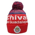 thumbnail image 1 of Icon Sports Chivas Adult Unisex Pom Pom Winter Soccer Beanie 5– [Custom Initials/Number], 1 of 2