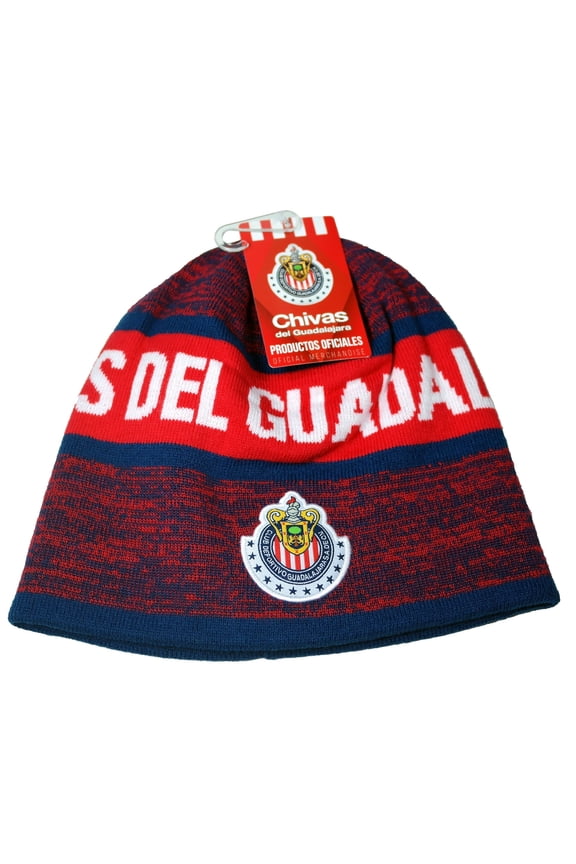 Chivas Licensed Adult Winter Soccer Beanie 2