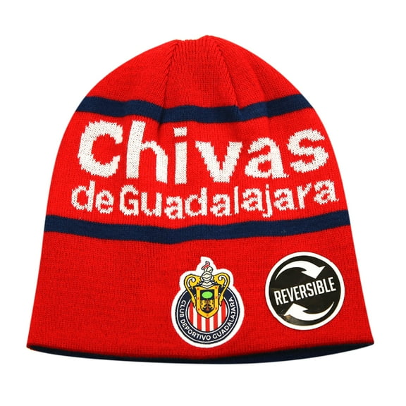 Icon Sports Chivas Licensed Adult Winter Soccer Beanie 3