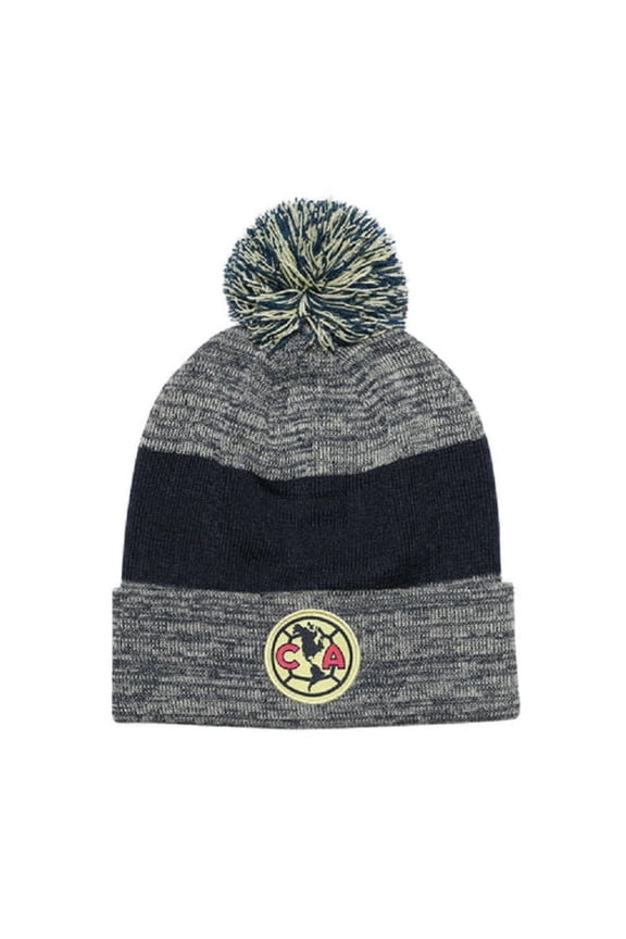 Club América Adult Unisex Pom Pom Winter Soccer Beanie 4 – [Custom Initials/Number]