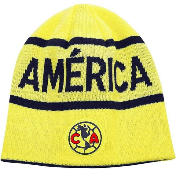 Icon Sports Club América Licensed Adult Winter Soccer Beanie 3