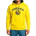 thumbnail image 1 of Icon Sports Club America Official Licensed Pullover Hoodie (Adult Large, Yellow), 1 of 6