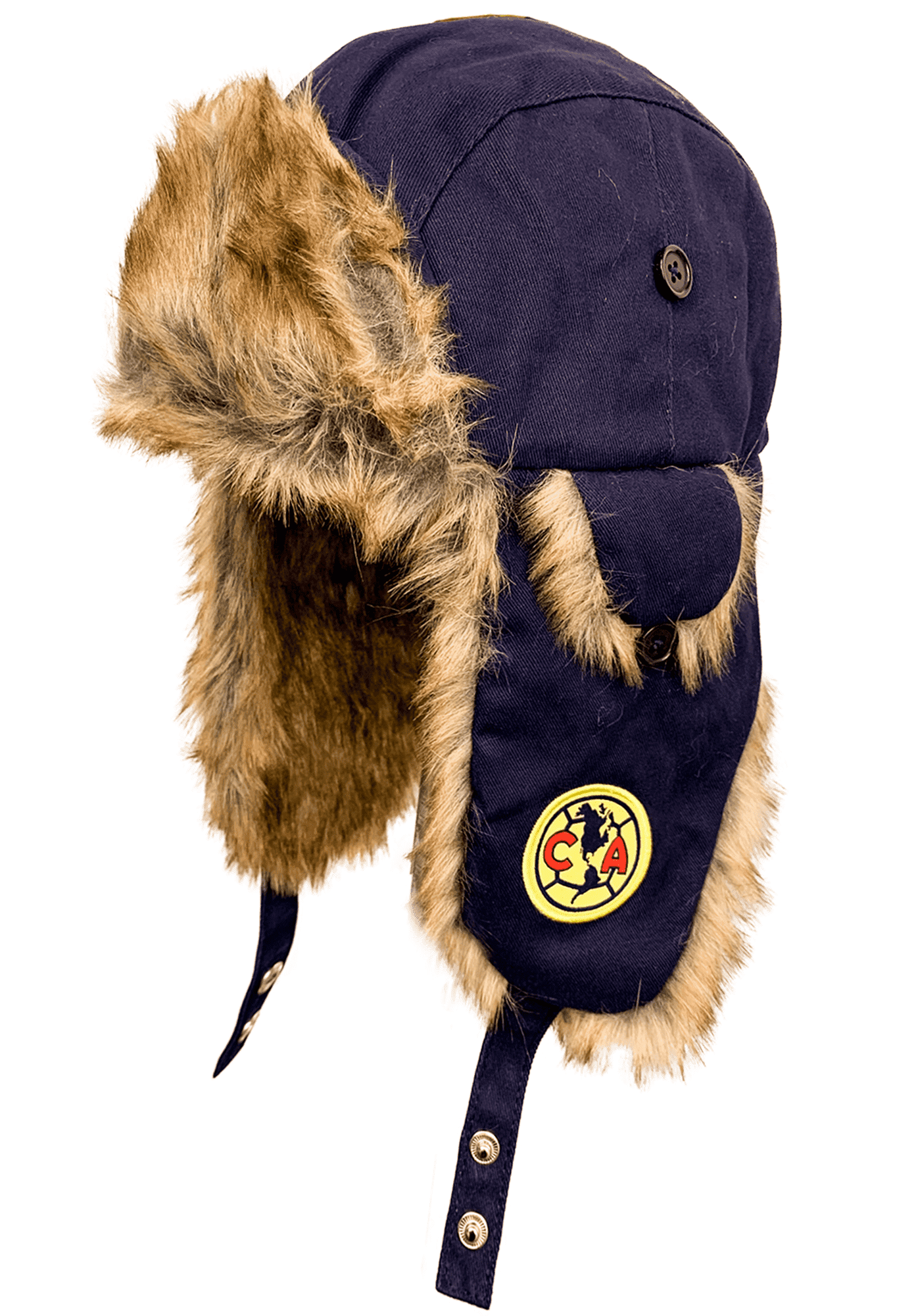Icon Sports, Trapper Hat, Official Club Am√©rica Logo, Faux Fur Lining ...