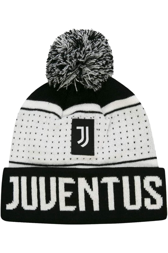 Compatible with Juventus Official Licensed Adult Soccer Beanie 05-4