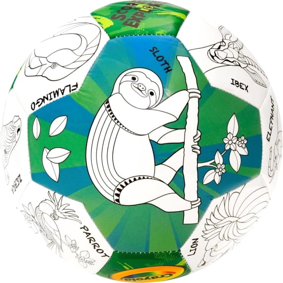 Icon Sports Crayola Score N' Explore Officially Licensed Size 5 Color ...