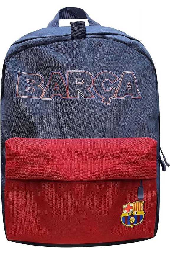 FC Barcelona Adult Soccer Fan Backpack [Red Outline]