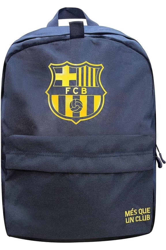 FC Barcelona Adult Soccer Fan Backpack [Yellow Logo]