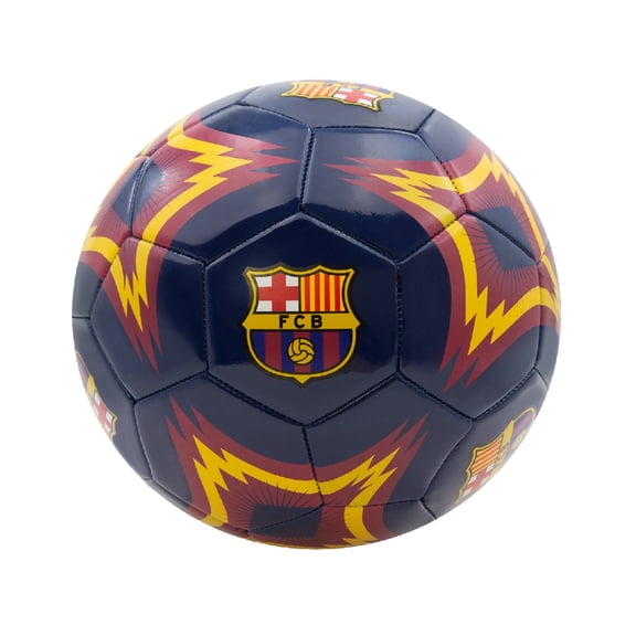 Icon Sports FC Barcelona Official Licensed Soccer Ball Size 3 - Navy [Kaleidoscope Design]