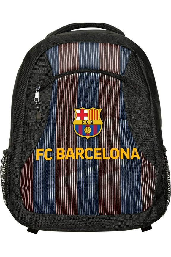 FC Barcelona Premium Backpack - Unisex Adult - FCB36BP-K Black OSFM