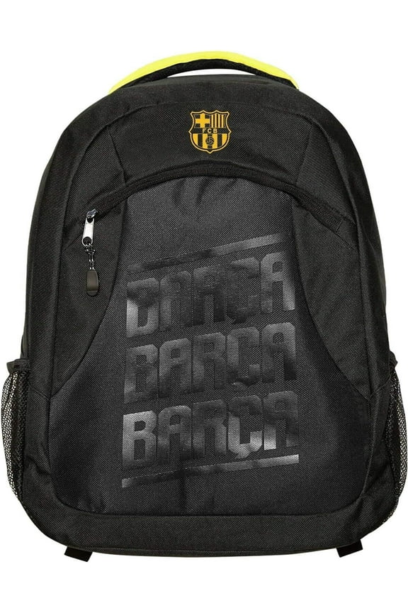 Fan Shop World Soccer Club Team Logo Officially Licensed Premium Backpack – FC Barcelona