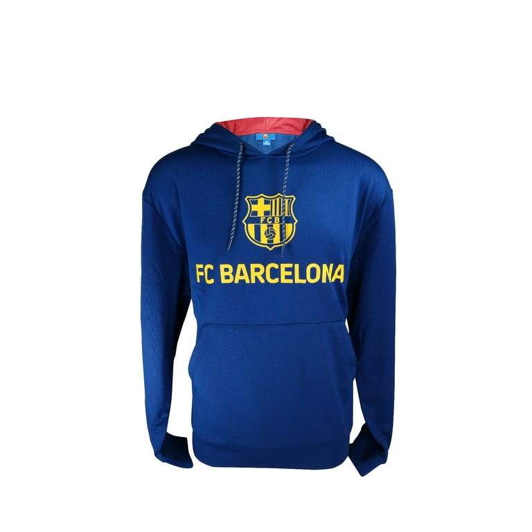 Icon Sports Group FC Barcelona Pullover Official Soccer Hoodie Sweater 001 Large