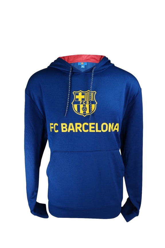 Group FC Barcelona Pullover Official Soccer Hoodie Sweater 001 - YS (Youth)