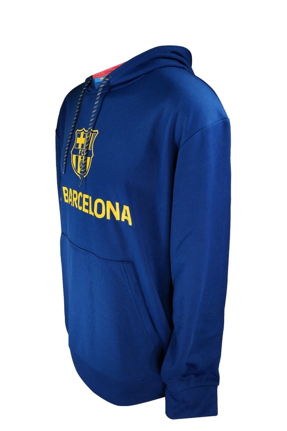 Group FC Barcelona Pullover Official Soccer Hoodie Sweater 002 - Small