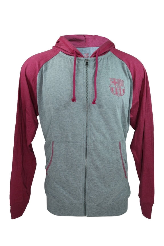 Group FC Barcelona Zipper Official Soccer Summer Hoodie 003 -M