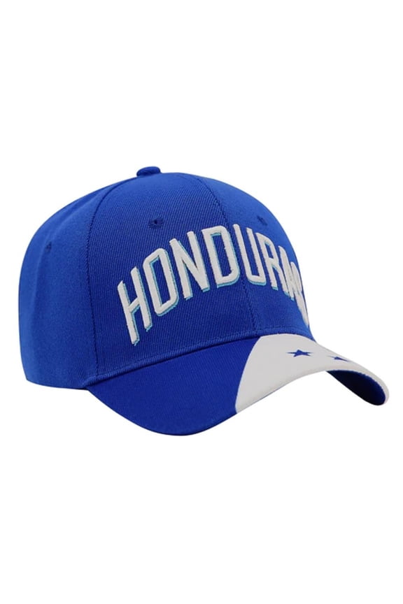 Group Soccer Dad Cap Wordmark Honduras, Blue]