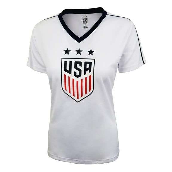 Icon Sports Group U.S.Soccer USWNT Women's Stadium Polymesh Tee - Small