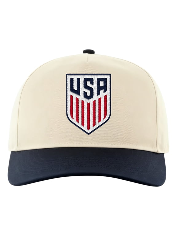 2026 US Soccer USA Authentic Official Licensed Product Soccer Cap - Home  Team Color Logo