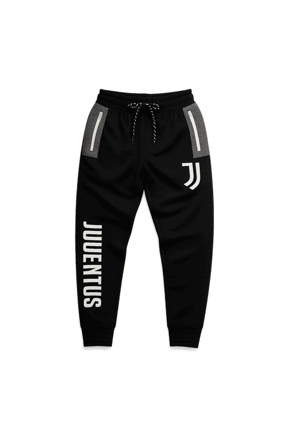 Juventus Jogger Boy's Medium Pants, Black