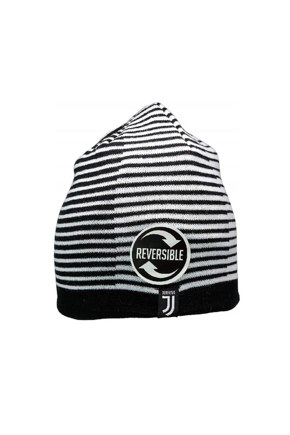 Juventus Licensed Adult Winter Soccer Beanie 2– [Custom Initials/Number]