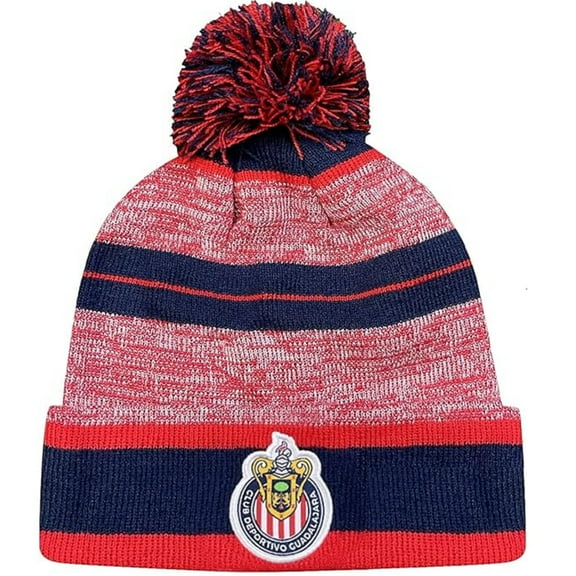 Icon Sports – Kids Official Chivas Knit Winter Warm Pom Beanie for Youth Boys & Girls 2