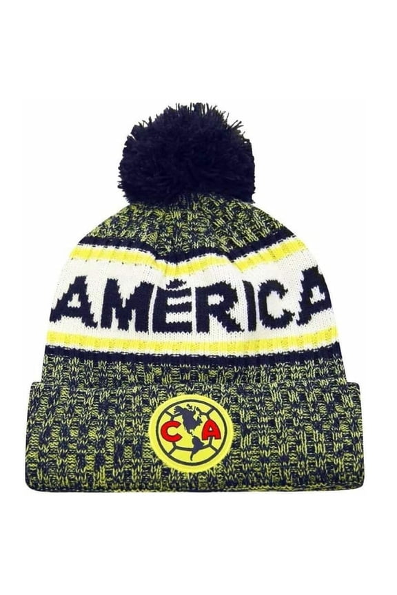 – Kids Official Club América Knit Winter Warm Pom Beanie for Youth Boys & Girls 1