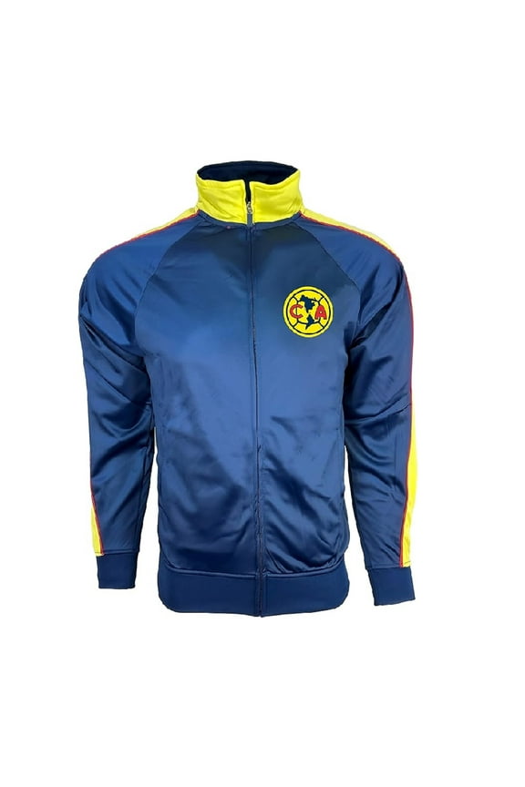 Licensed Official Club América Full Zip Track Jacket Navy - Medium