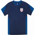 thumbnail image 1 of Icon Sports Official Licensed US Soccer USMNT Youth Kids Striker Game Day Shirt - Navy, YM (Add Name/Number), 1 of 2