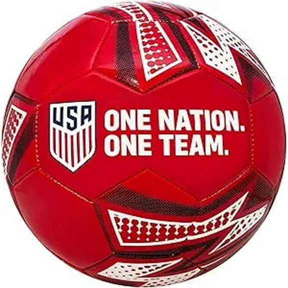 Icon Sports Licensed USA Soccer Ball, Size 5, One Nation One Team
