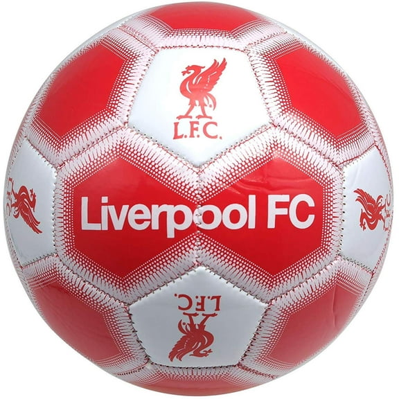 Icon Sports Liverpool F.C. Authentic Official Licensed Soccer Ball Size 2 (Red/White/Gold, Size 2)
