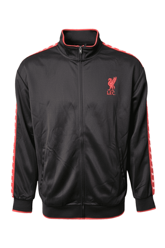Liverpool FC Track Jacket, Black/Red, XXL, 100% Polyester
