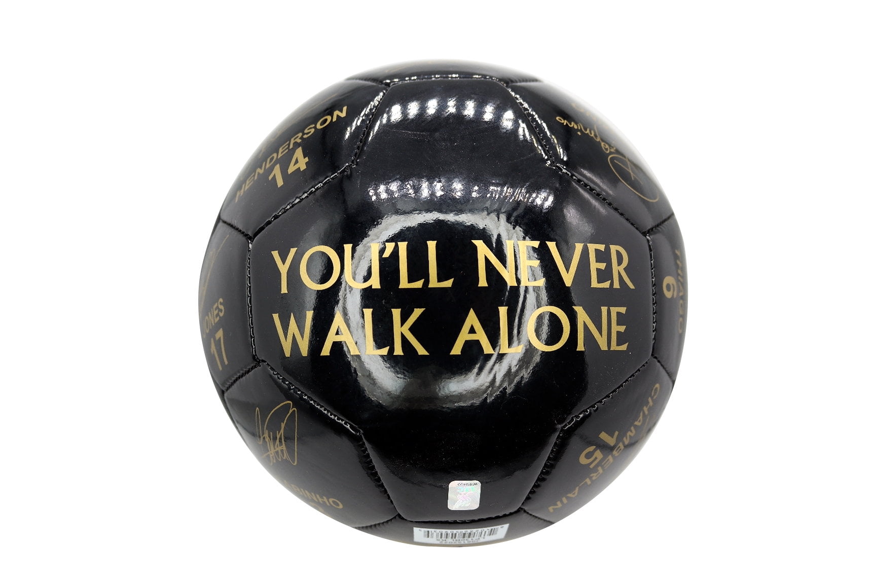 Icon Sports Liverpool Soccer Ball " You'll Never Walk Alone " Official Size 5