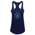 thumbnail image 1 of Icon Sports Manchester City F.C. Official Licensed Women' Solid Logo Racerback Tank Top, 1 of 2