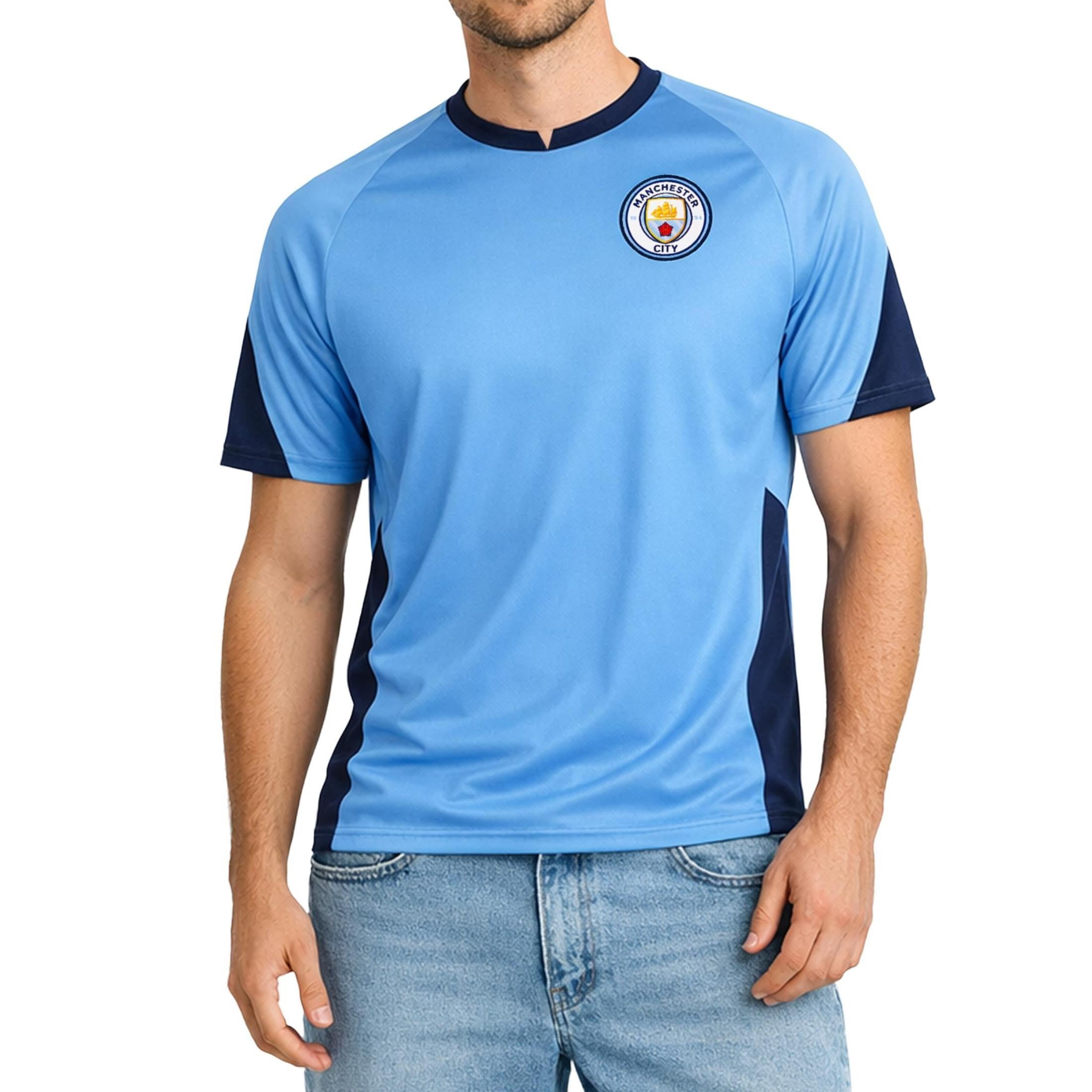 Icon Sports Manchester City F.C. Stadium Class Jersey (Medium, Man City ...