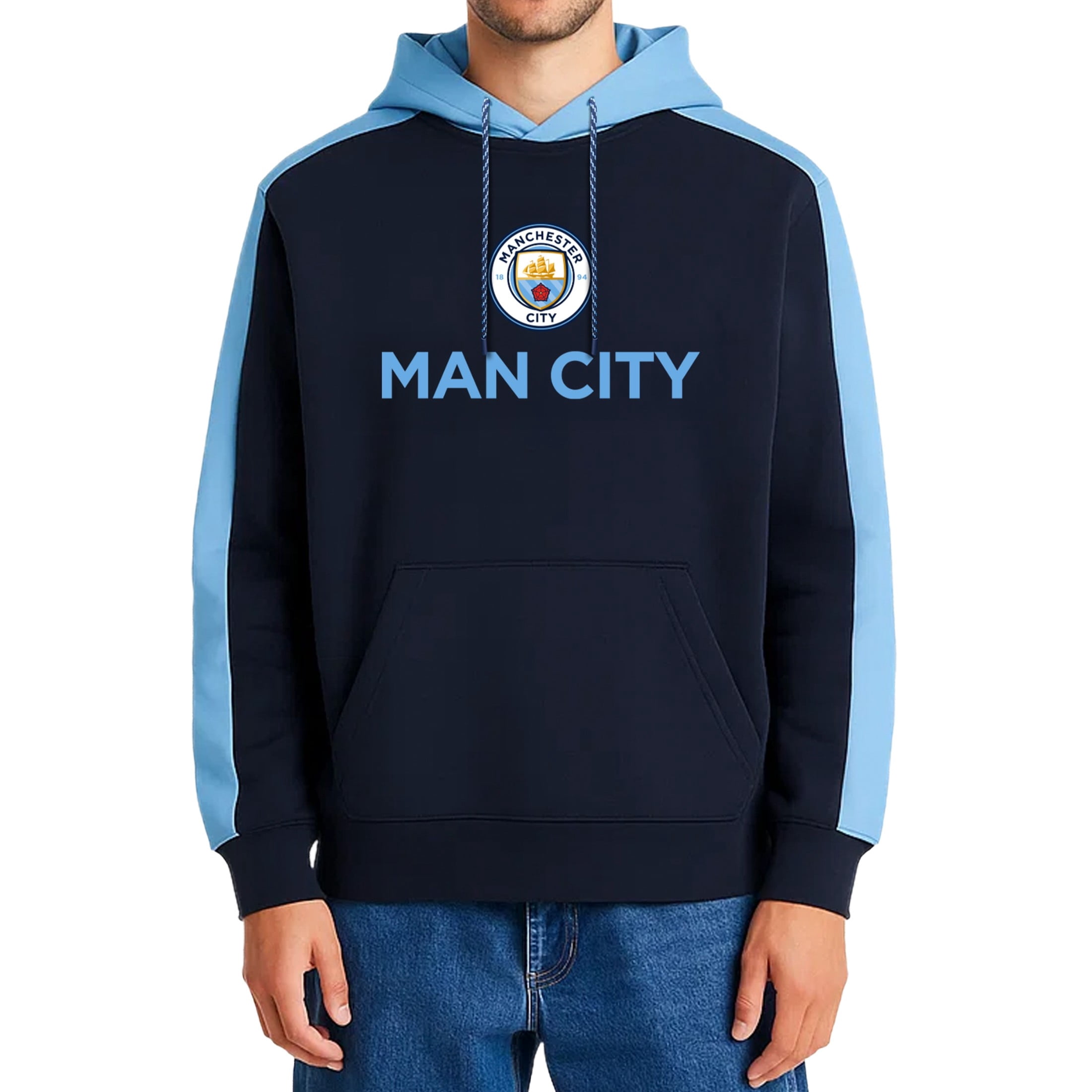 Icon Sports Manchester City Officially Licensed Adult Men's Pullover ...