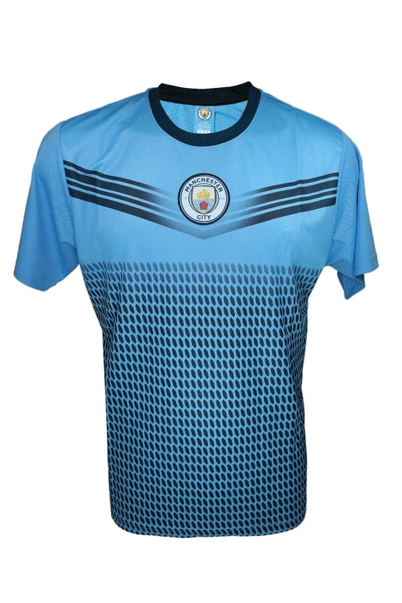 Manchester City Soccer Poly Jersey -15 Medium