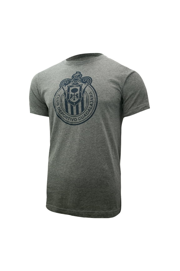 Men Chivas De Guadalajara Officially Licensed Soccer T-Shirt Cotton Tee -04 Large