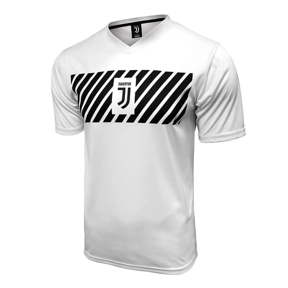 Icon Sports Men Compatible with NAME JUVentus Licensed Soccer Poly Shirt Jersey - Custom Name and Number - -01 Large